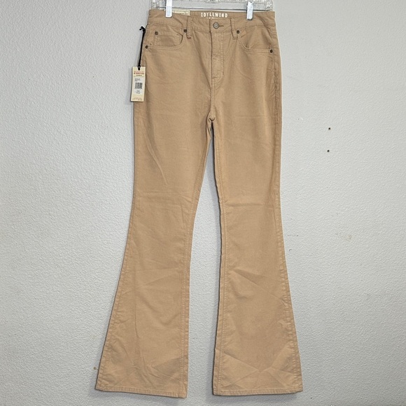 Idyllwind Pants - Idyllwind Sand Corduroy High Rise Flare Pants Womens 8 Western Rodeo Country NWT